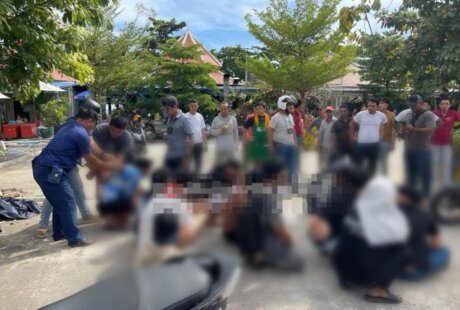 西港12名外国人被捕 涉嫌暴力案件