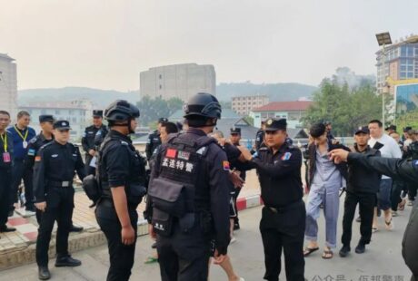 佤邦向中方移交67名涉诈人员