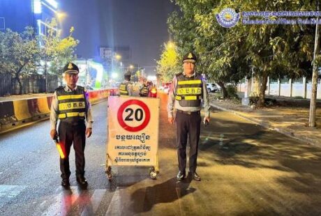 金边一晚35人酒驾被罚