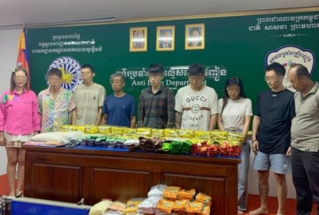 西港警方扫毒逮捕6名中国人
