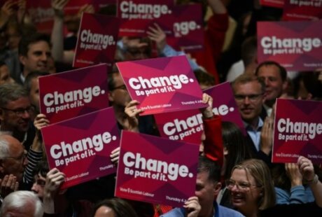 英国大选民调：工党将取得压倒性胜利