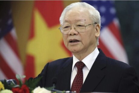 越共中央总书记阮富仲突然逝世