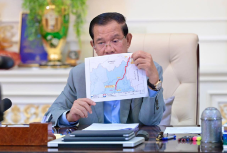 洪森：柬埔寨割让四个省给越南？假的！