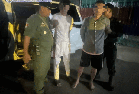 中国男子涉嫌参与盗车案被捕