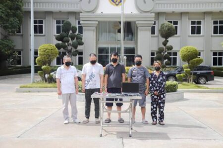 金边宪兵破获纸飞机诈骗团伙